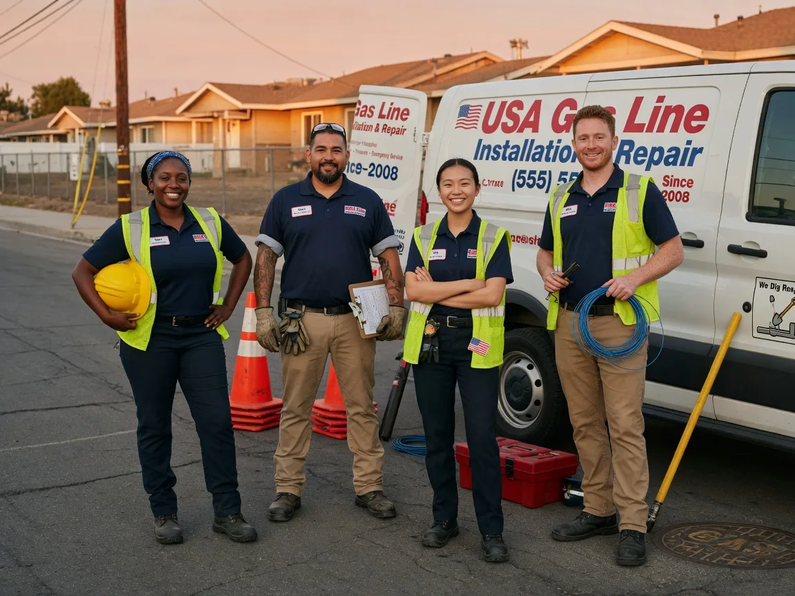 Gas Line Installation company in Sultana, CA